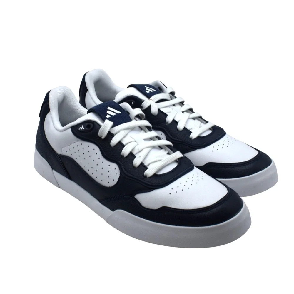 Adidas Retrocross 25 Spikeless Golf Shoes Men's Size 11 White‎ Navy IH9977 NWT